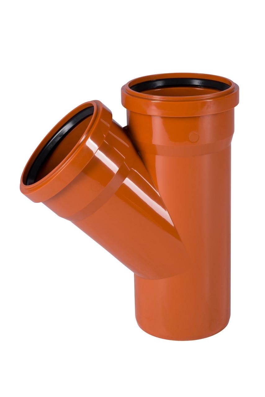 Тройник для наружной канализации Ostendorf KG 110x45 (220300)