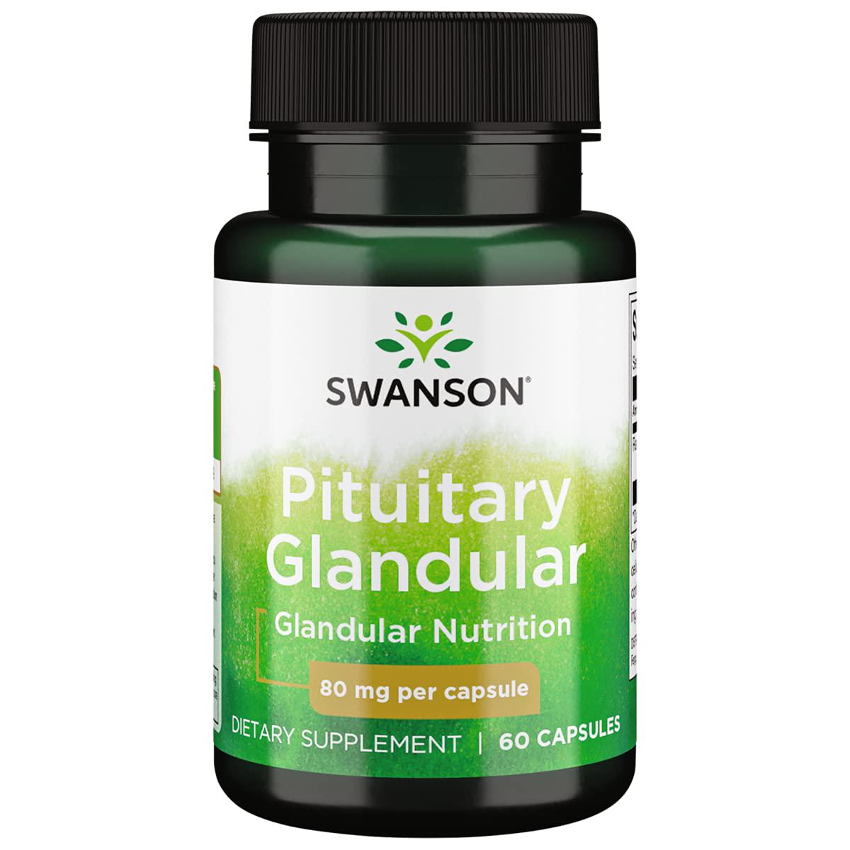 Гипофиз Swanson Pituitary Glandular 80 mg 60 capsules Гипофиз Swanson Pituitary Glandular 80 mg 60 capsules