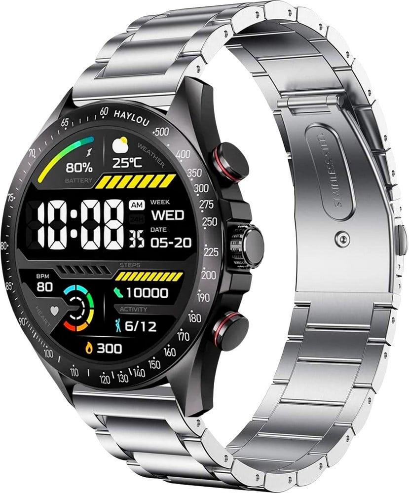Браслет металлический Shape для Haylou Solar Pro LS18 Silver (40842-59)