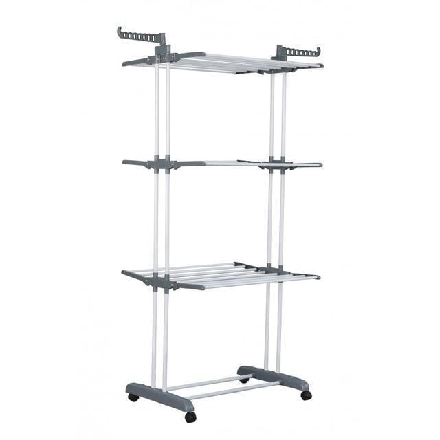 Сушарка-органайзер для одягу Bonro B07 багатоярусна Сірий (17816678)