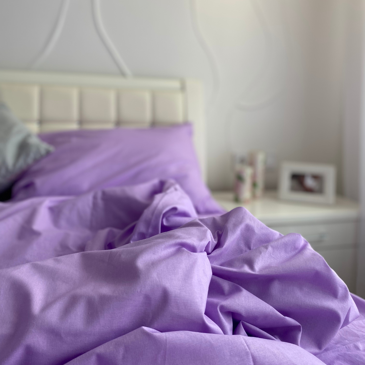 Постільна білизна Ohra Home Кретон Lilac полуторний Фіолетовий