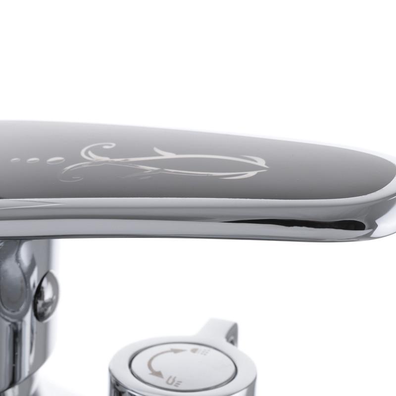 Смеситель для ванны Haiba MAGIC 009 Черный (HB0696) - фото 3