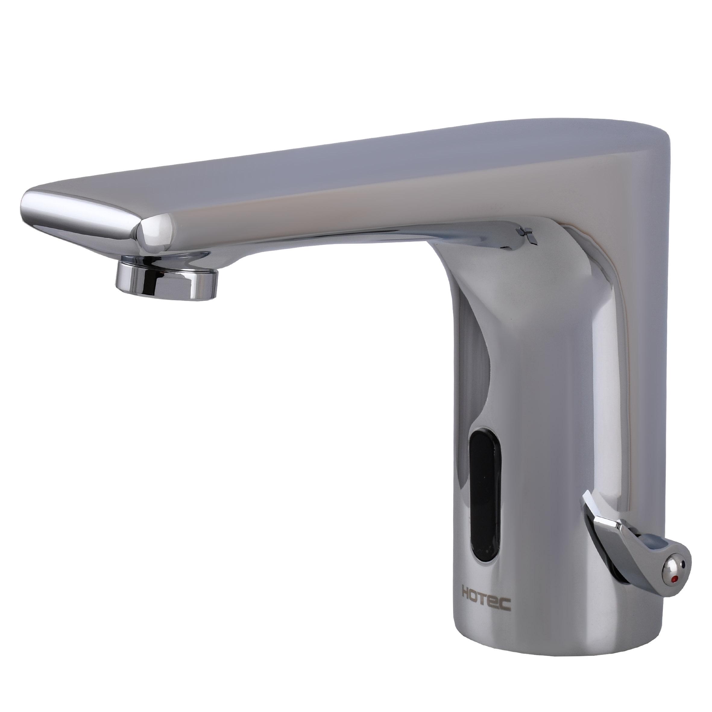 Смеситель сенсорный для умывальника HOTEC 19.117-DC/AC 220V/6V с трансформатором (000030273) - фото 5