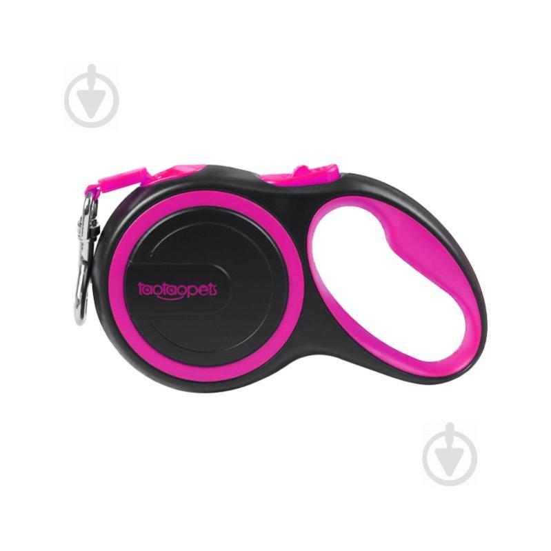 Поводок рулетка для собак Taotaopets 173320 3 m Pink (5306-18192)