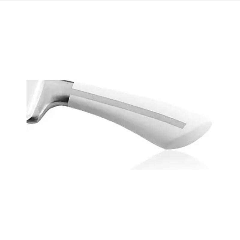 Набор ножей кухонных Royalty Line RL-KSS750 со стальным лезвием на подставке 8 пр. White - фото 5