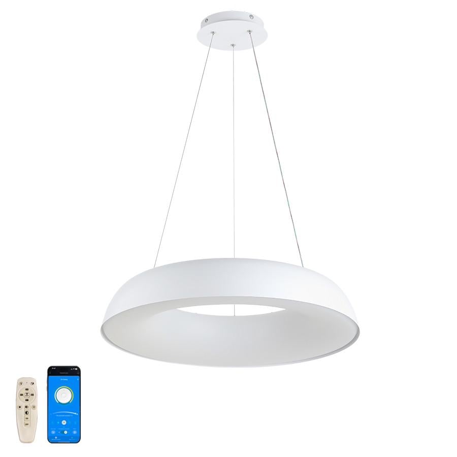 Люстра с пультом 797MD6018 580 WH 80W Белый Люстра с пультом 797MD6018 580 WH 80W Белый