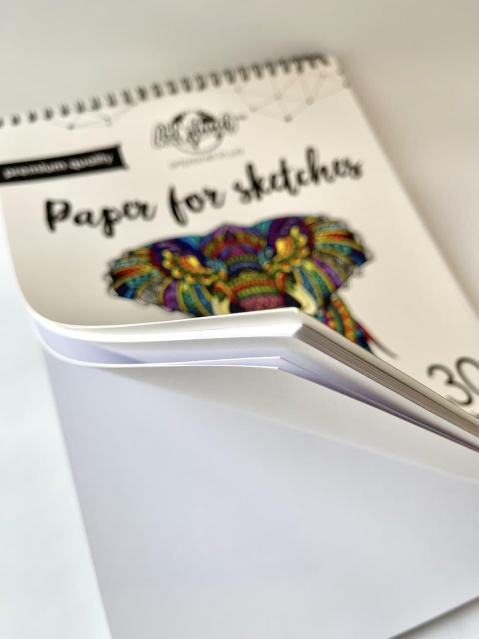 Бумага для рисования и скетчинга А3 альбом 30 листов Art Planet - фото 4 Бумага для рисования и скетчинга А3 альбом 30 листов Art Planet - фото 4