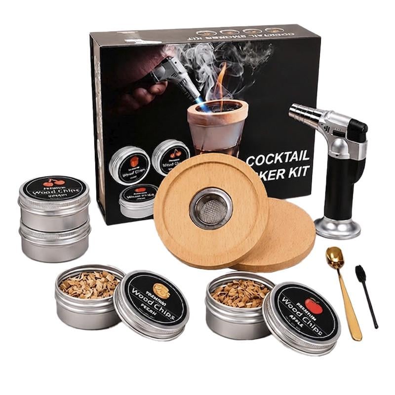 Набір для копчення віскі та коктейлів Lesko Whiskey Smoker Kit GH-060 (37275085)
