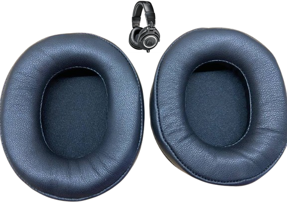 Амбушюры для наушников кожаные Audio-Technica ATH M20x/M30 M30x/M40x/M50/M50x/SX1 Black (2703086581) - фото 2 Амбушюры для наушников кожаные Audio-Technica ATH M20x/M30 M30x/M40x/M50/M50x/SX1 Black (2703086581) - фото 2