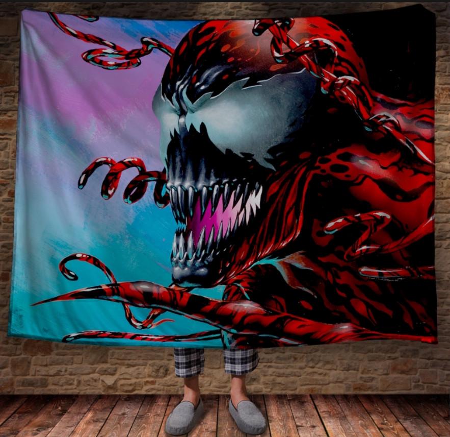 Плед с 3D принтом Веном 150х200 см (epi_1100)