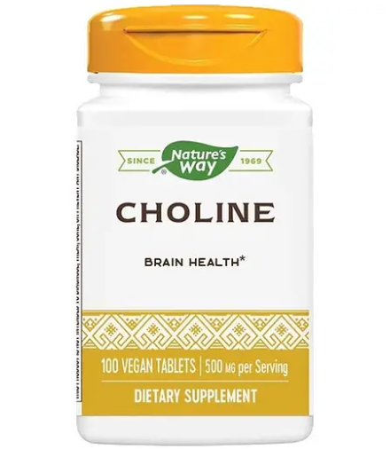 Комплекс Холин Natures Way Choline 500 мг 100 таблеток Комплекс Холин Natures Way Choline 500 мг 100 таблеток