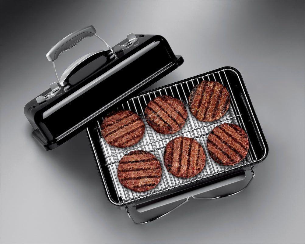 Гриль вугільний Weber Go-Anywhere Чорний (A-013290) - фото 5