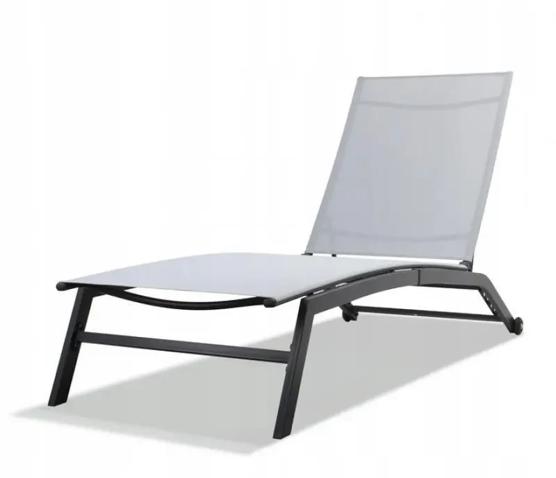 Крісло-лежак GardenLine ANH0860 з колесами Сірий (ANH0860) Крісло-лежак GardenLine ANH0860 з колесами Сірий (ANH0860)