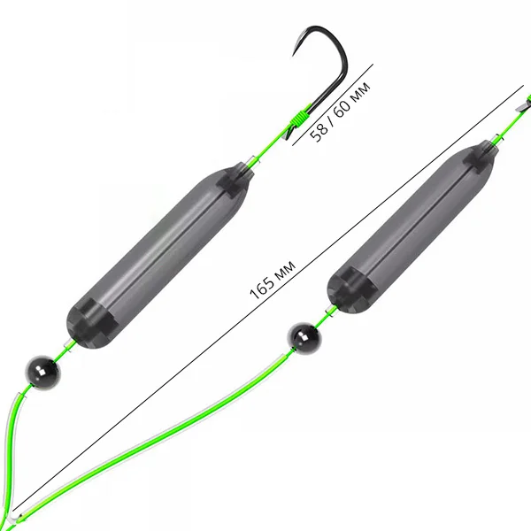 Донные монтажи на два крючка №9 60 мм 2 шт. (Y02300-2) - фото 9 Донные монтажи на два крючка №9 60 мм 2 шт. (Y02300-2) - фото 9