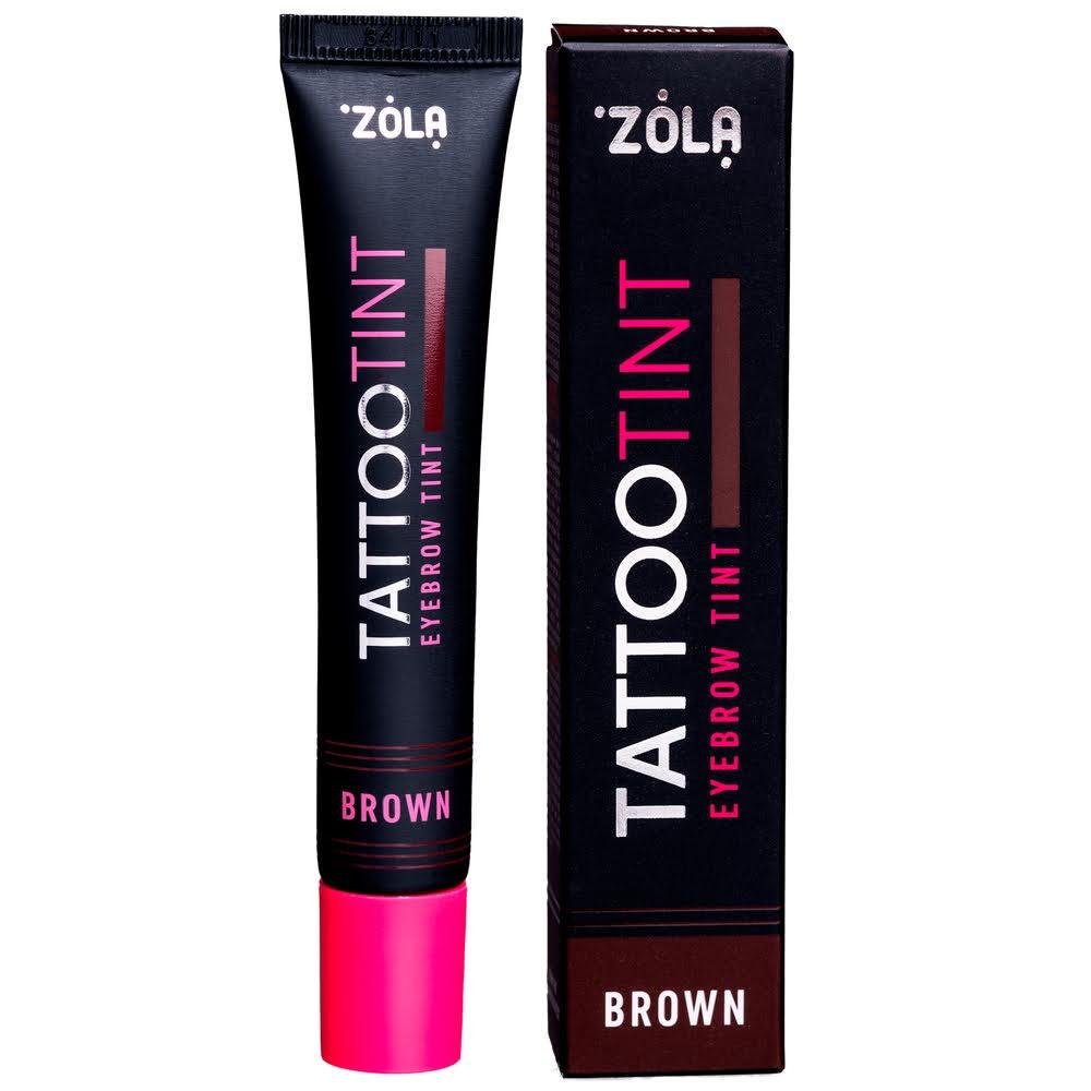 Краска для бровей Zola Tatoo Tint 15 мл Вrown