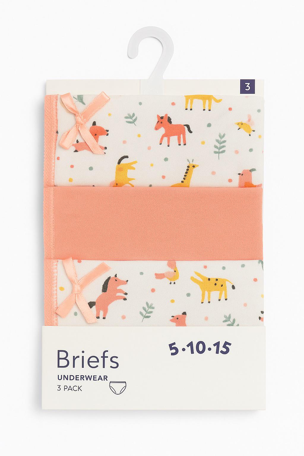 Комплект трусиков 5.10.15 Kids 3W4309 3 шт. 122-128 см Разноцветный