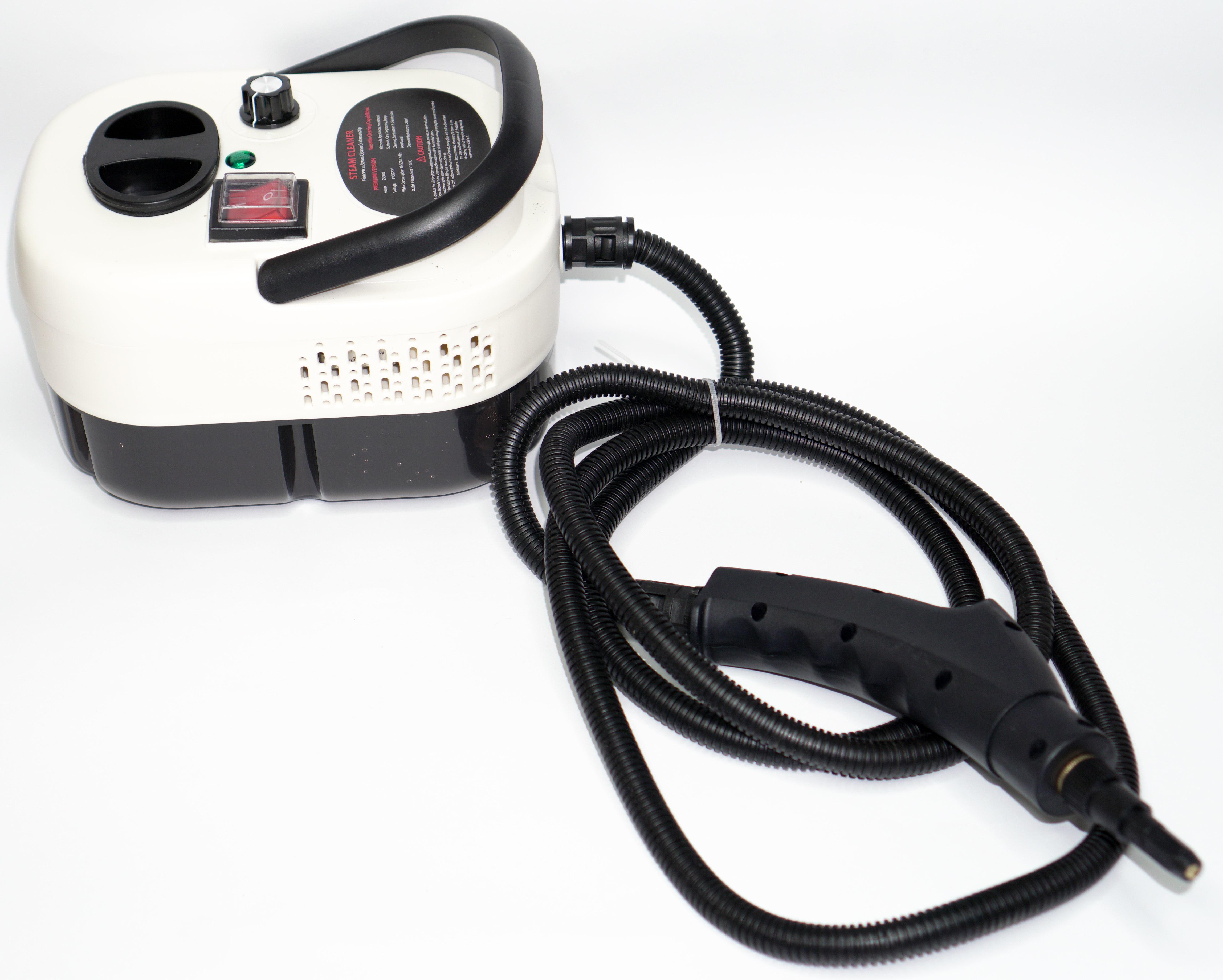 Пароочиститель для дома с насадками ручной парогенератор 2500 Вт 1200мл 220В - фото 5