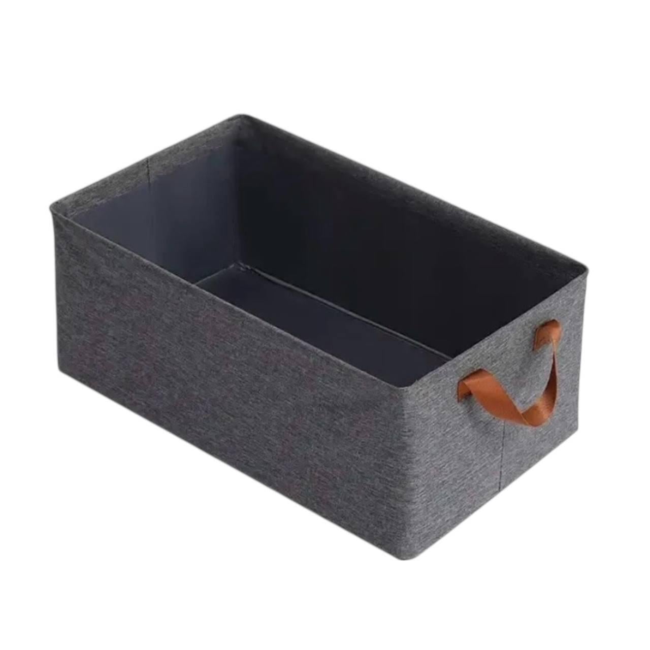 Коробка - органайзер для одежды 45х28 см, серый