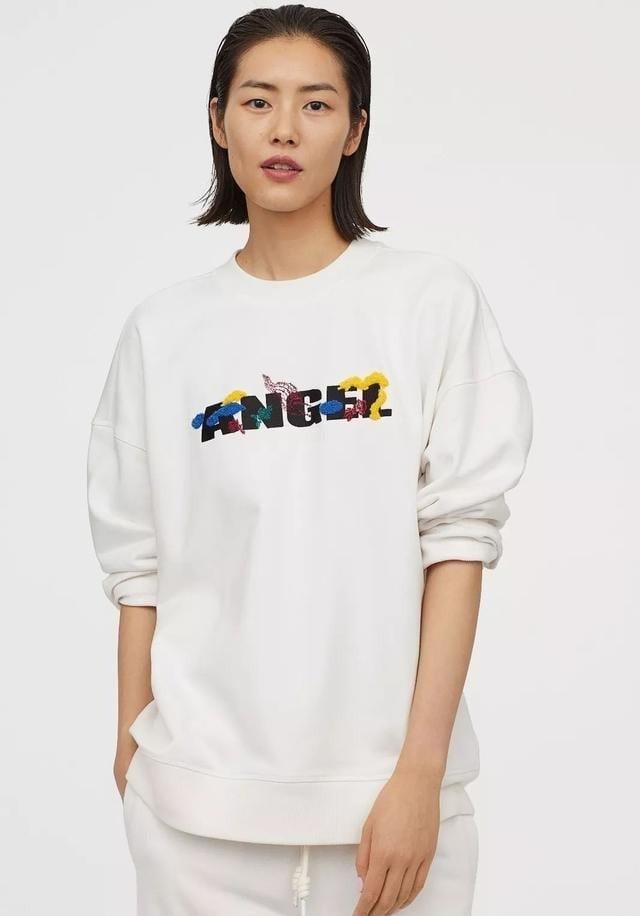 Свитшот S Белый (8093340wer) - фото 3 Свитшот S Белый (8093340wer) - фото 3