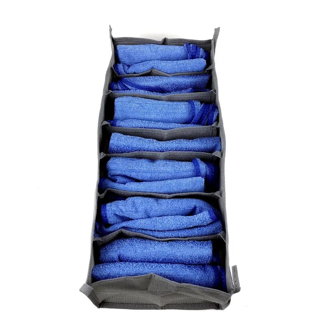 Органайзер для белья в шкаф 7 ячеек 35х17х12 см (ОДШ-430-11) - фото 2 Органайзер для белья в шкаф 7 ячеек 35х17х12 см (ОДШ-430-11) - фото 2