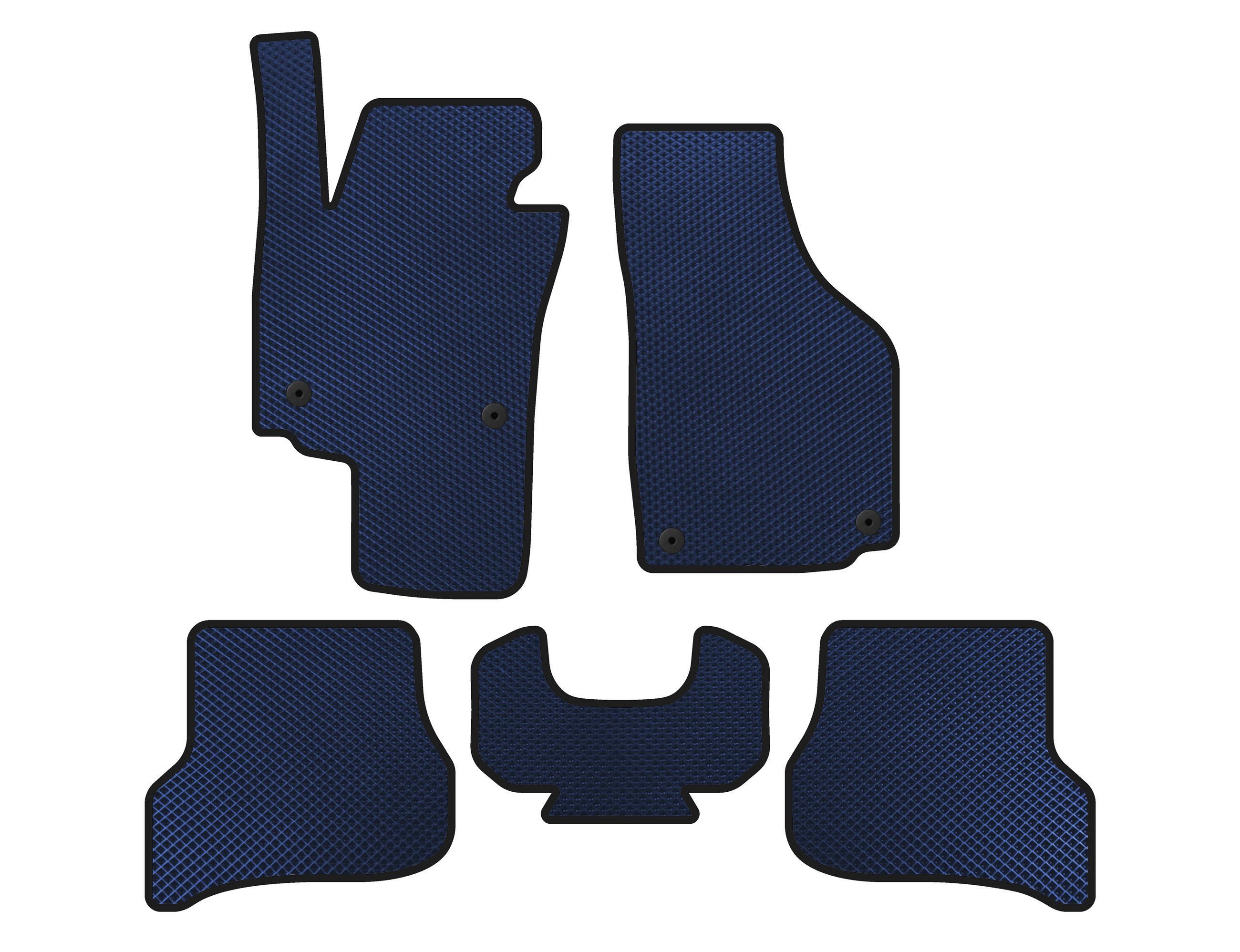 Коврики Digital Designs EVA этилвинилацетат для Seat Altea 2004-2015 гг. Синий