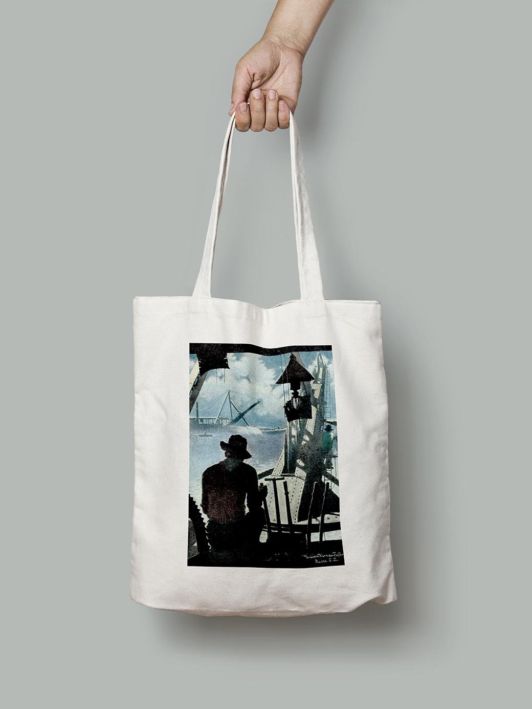 Эко-сумка Рабочий на судне шопер (FA08094_Bag)