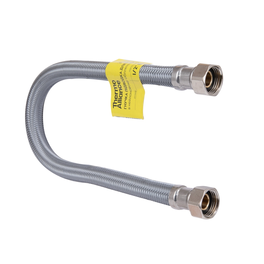 Шланг для воды Thermo Alliance Forte D10 50 см нейлон 1/2x1/2" ВВ (SD00053999)