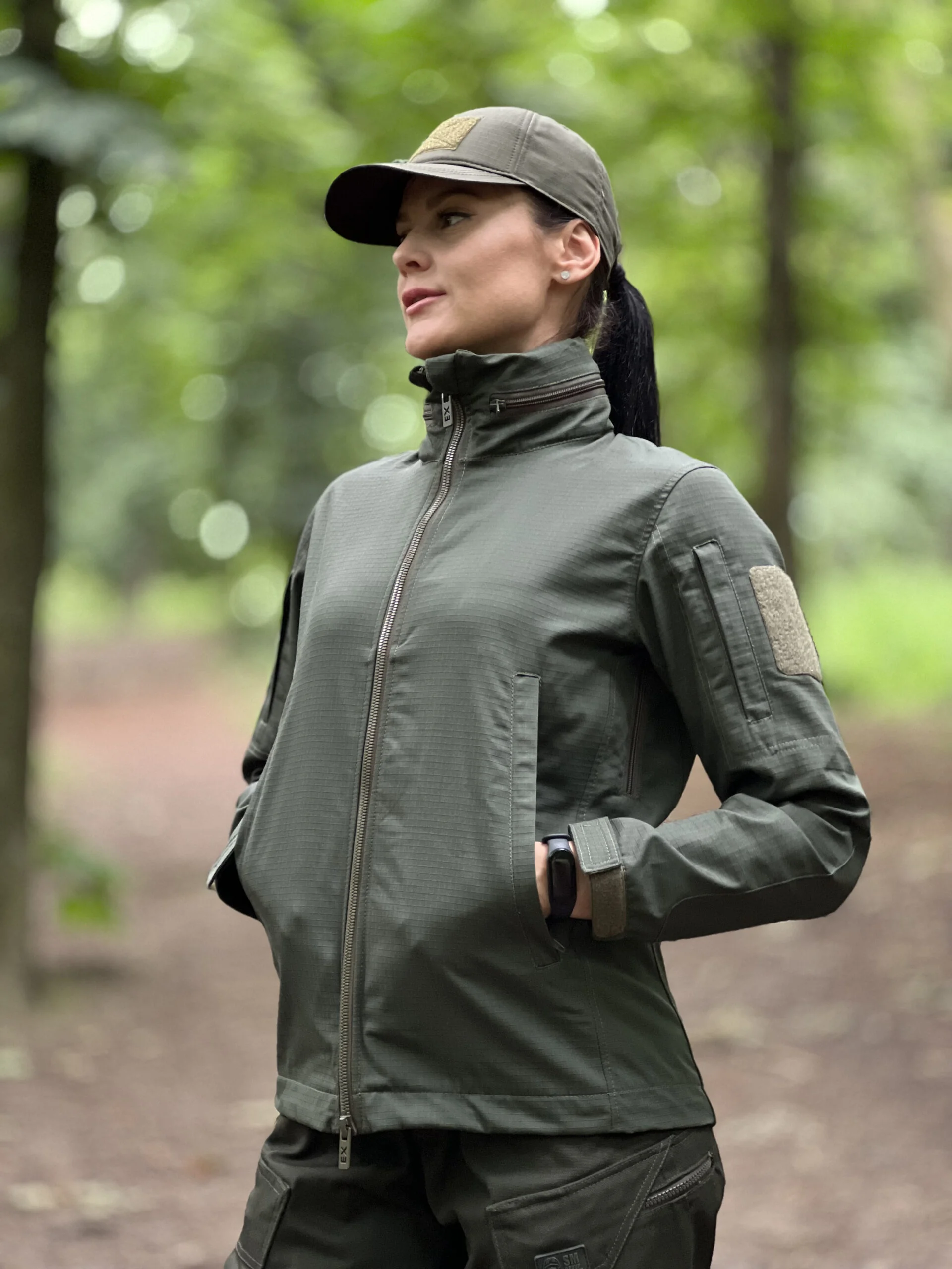 Куртка військова жіноча SM Protect S Олива (11292837)