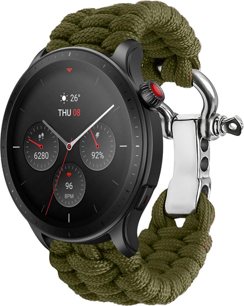Ремінець з Паракорду Ruper для Amazfit GTR 4 (22mm) Khaki (31107-17)