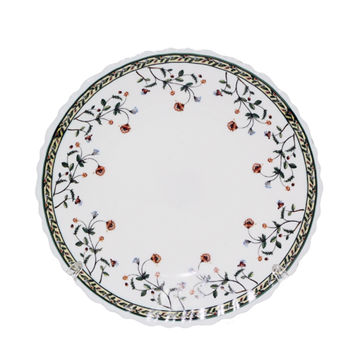 Тарілка S&M Мільфлер 21,5 см Білий (ST30071-15023)