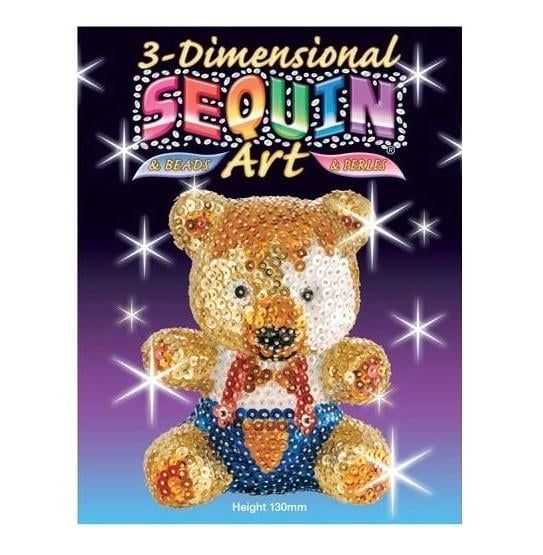 Набор для творчества детский Sequin Art SA0502 3D Teddy (10920585)