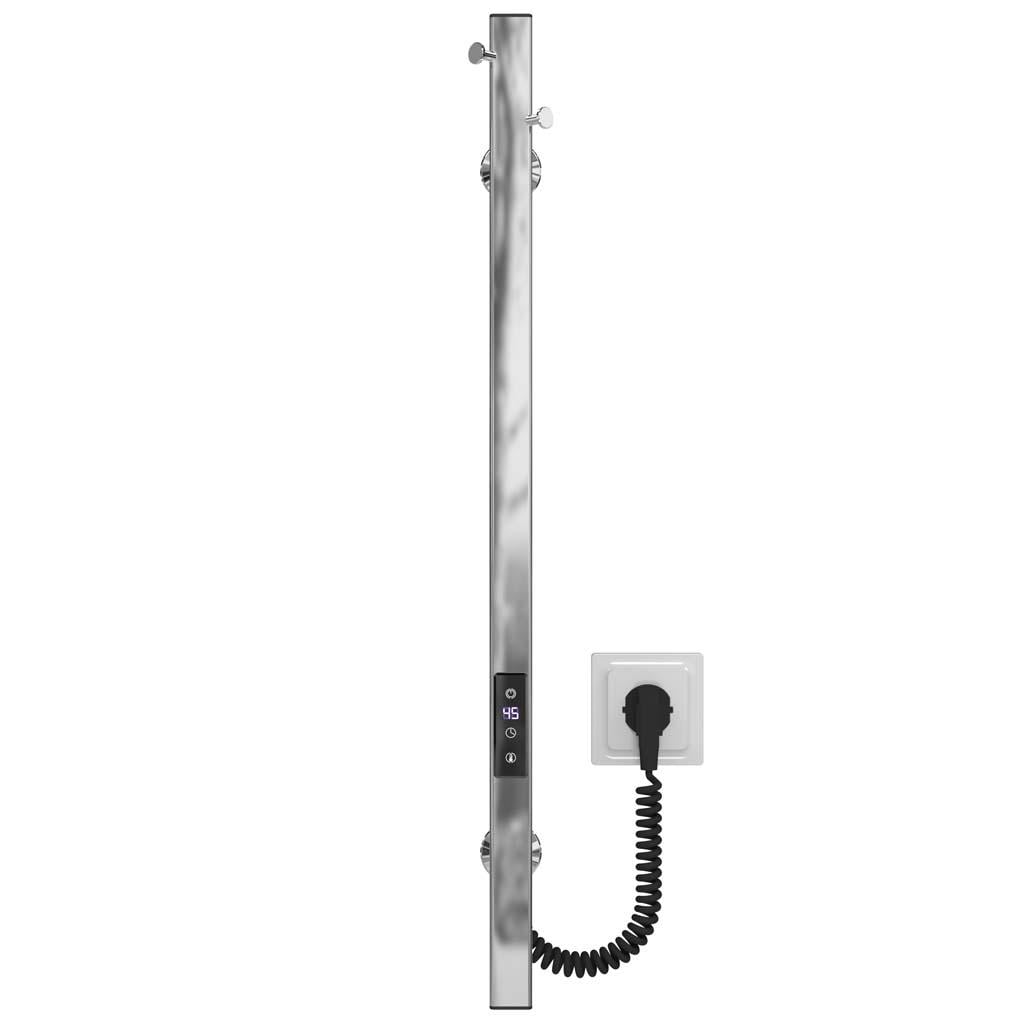 Рушникосушарка електрична Deffi Holly JD04 нержавіюча сталь 30x700 мм (C.MB.70.30.E.C.U.2)