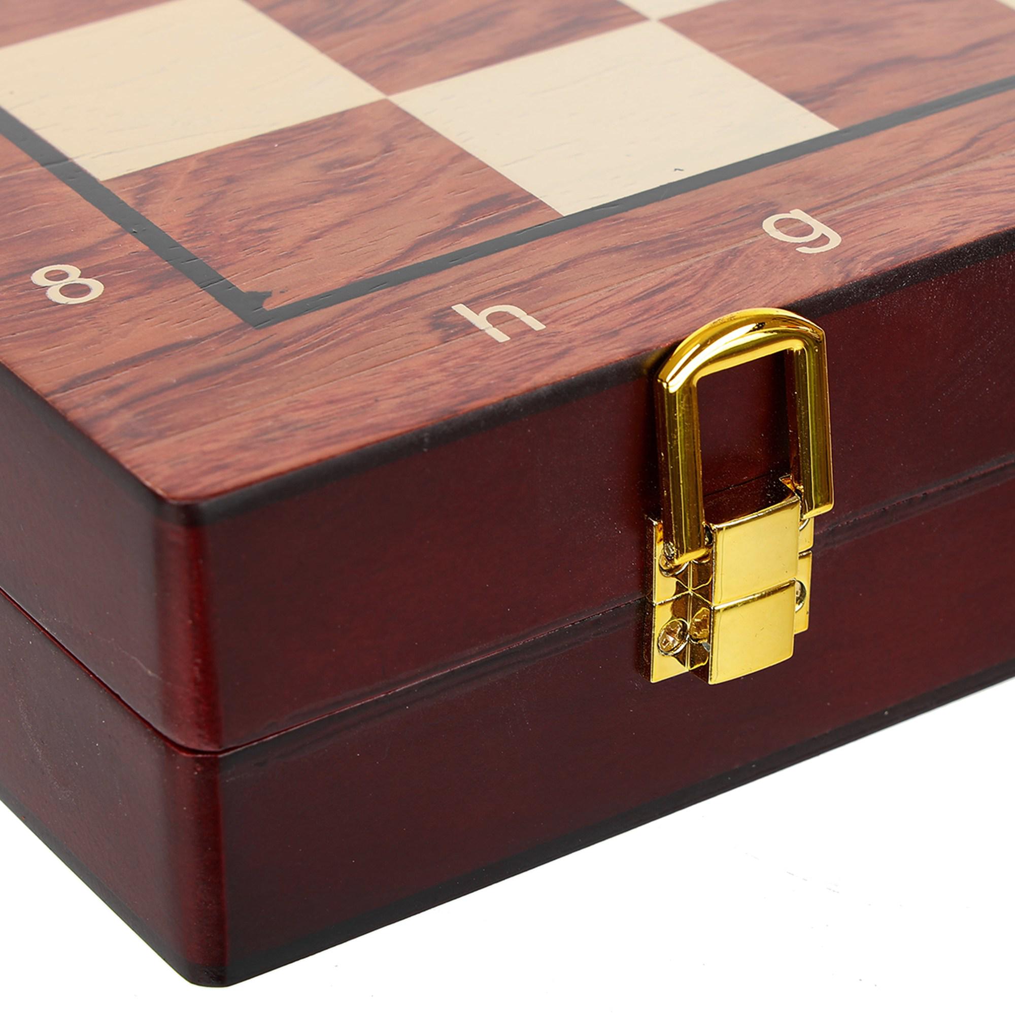 Шахи ZOOCEN FL334 дерев'яні 34х34х2,75 см (FL334) - фото 7 Шахи ZOOCEN FL334 дерев'яні 34х34х2,75 см (FL334) - фото 7