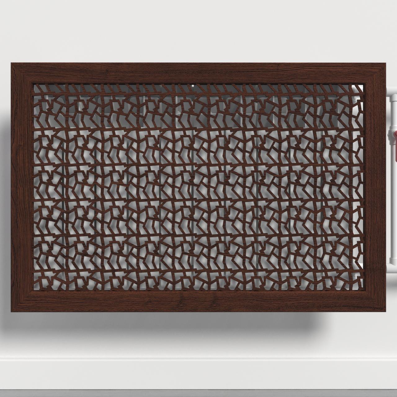 Решетка-экран на батарею SMARTWOOD 1500 мм Венге (R20165110)