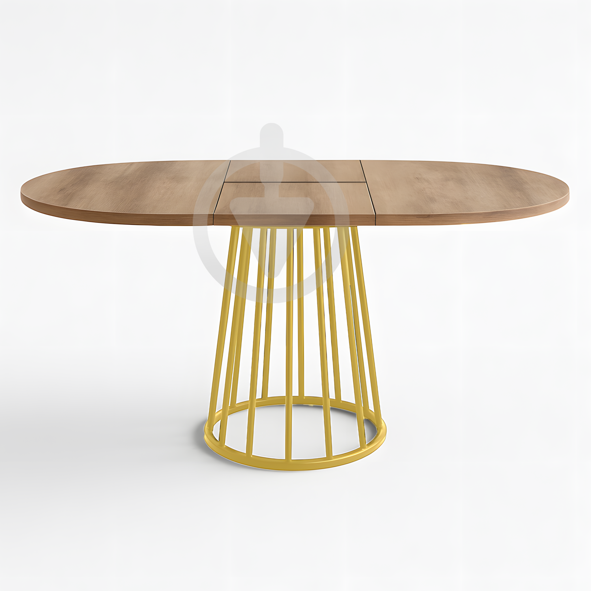 Стол кухонный раскладной RoMax Elegant Slide 80x80/110x80 см Loft Дуб Крафт Золотой/Золотой - фото 2 Стол кухонный раскладной RoMax Elegant Slide 80x80/110x80 см Loft Дуб Крафт Золотой/Золотой - фото 2