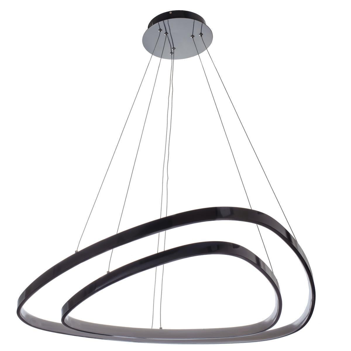 Люстра подвесная Brille BL-571S/95 W NW BK LED для натяжного потолка