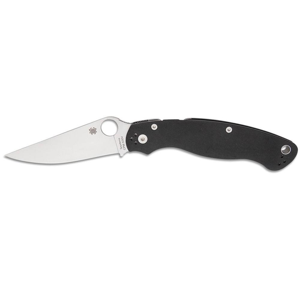 Нож складной охотничий Spyderco Military 2 Satin S30V G10 Black (m410934) Нож складной охотничий Spyderco Military 2 Satin S30V G10 Black (m410934)