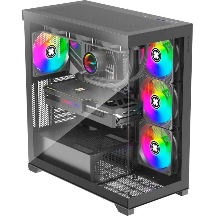 Корпус для компьютера Xilence XILENT GLEAM ARGB Black (XG171_X818.ARGB) - фото 2