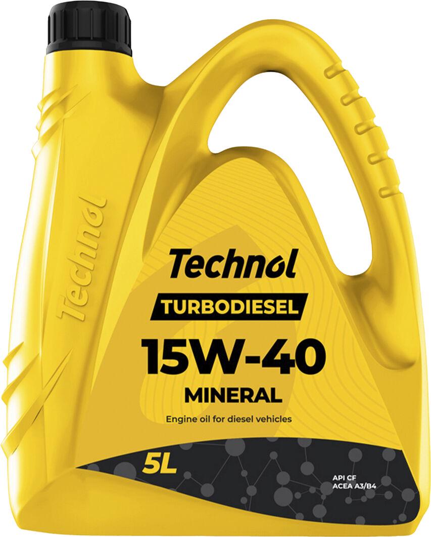Моторне мастило дизель Technol Turbodiesel 15W-40 5 л
