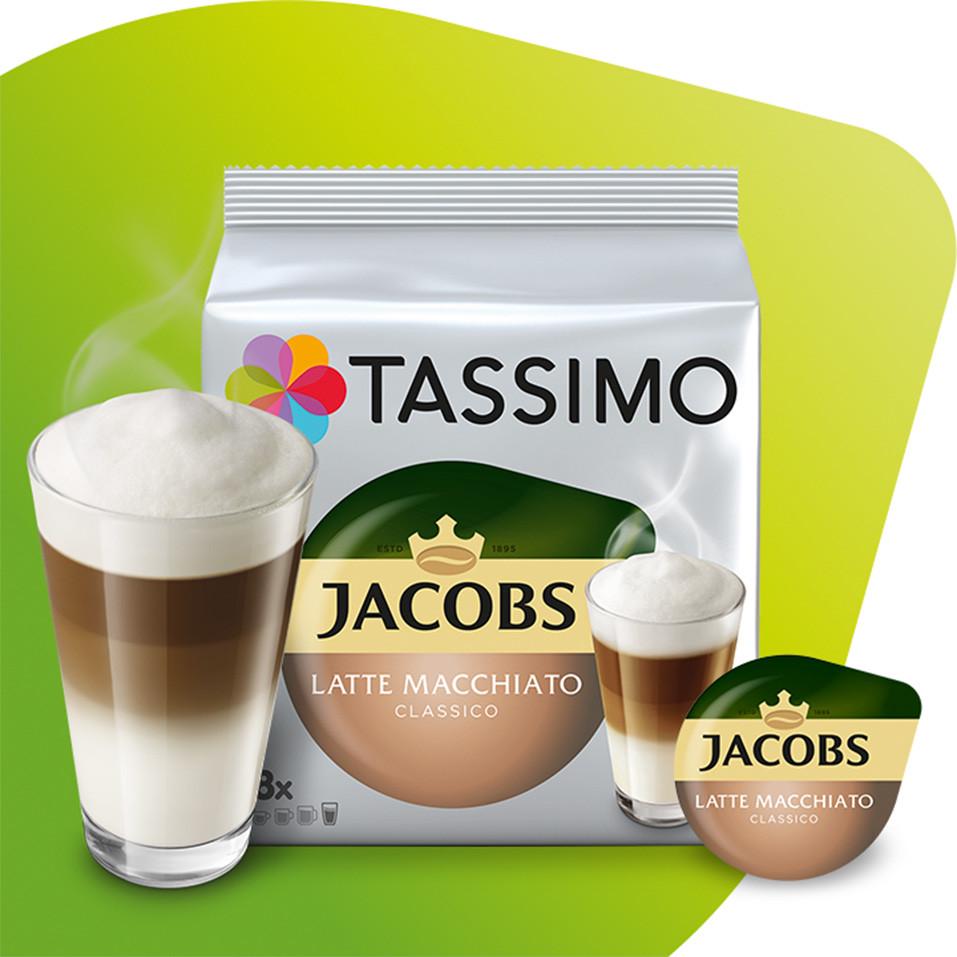 Набір кави в капсулах Jacobs Tassimo Latte Macchiato Classico 32 капсули - фото 3 Набір кави в капсулах Jacobs Tassimo Latte Macchiato Classico 32 капсули - фото 3