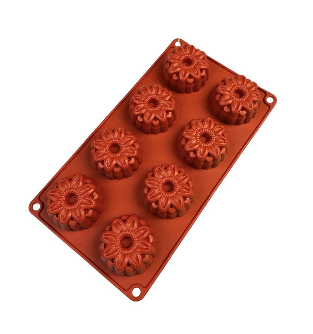 Форма силиконовая One Chef Профи Подсолнечник 60 мм 8 ячеек (32199370)