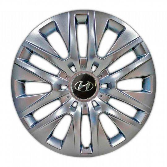 Автомобильные колпаки SKS 429 R16 с логотипом Hyundai 4 шт. Серебристый Автомобильные колпаки SKS 429 R16 с логотипом Hyundai 4 шт. Серебристый