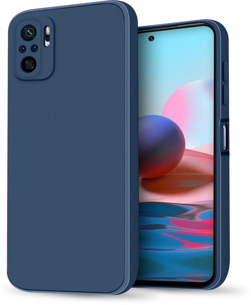 Силиконовый чехол HardCorner Xiaomi Redmi Note 10 (с микрофиброй) Blue (34847-28) Силиконовый чехол HardCorner Xiaomi Redmi Note 10 (с микрофиброй) Blue (34847-28)