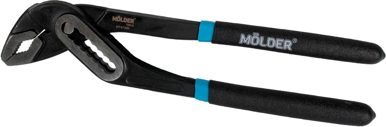 Клещи переставные для труб Molder Tools сантехнические 200 мм (MT47320)