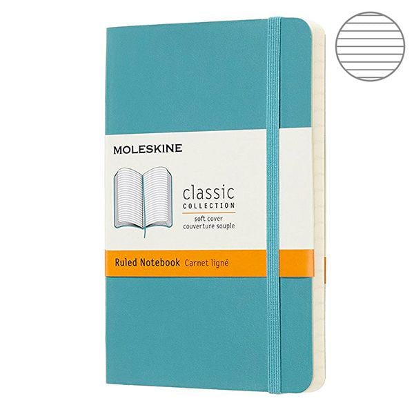 Блокнот Moleskine Classic маленький Океанский синий (QP611B35) - фото 2