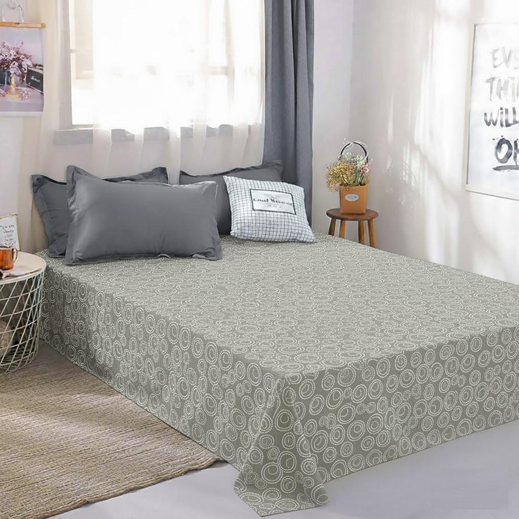 Простынь бязь Zastelli Bubble Grey 145х210 см Серый (16191)