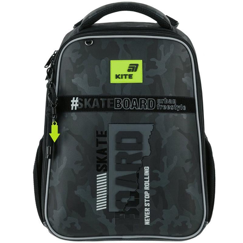 Каркасный рюкзак KITE Education SK8 Board 38x29x15 см 15 л Серый (K26-531M-2)