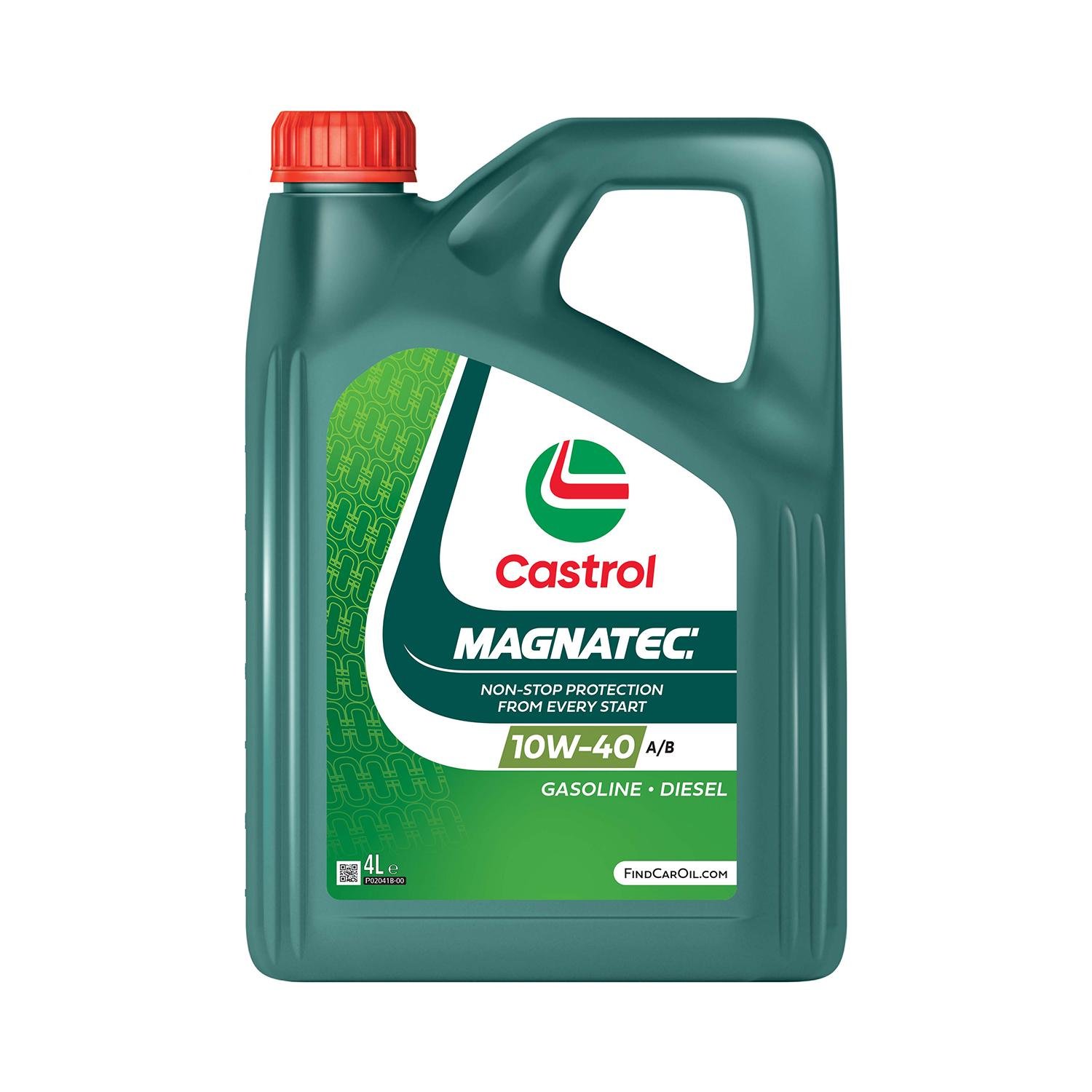 Моторное масло Castrol MAGNATEC 10W-40 A/B 4 л