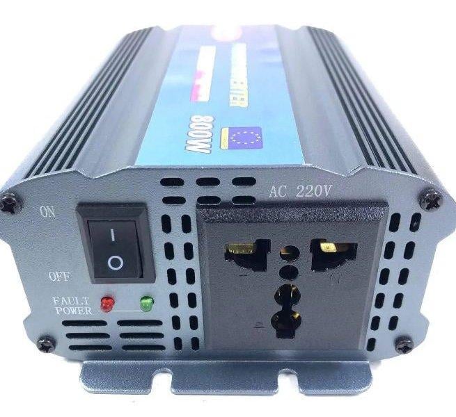 Автомобільний інвертор Wimpex 800W 12В-220В (1755988569) - фото 4 Автомобільний інвертор Wimpex 800W 12В-220В (1755988569) - фото 4
