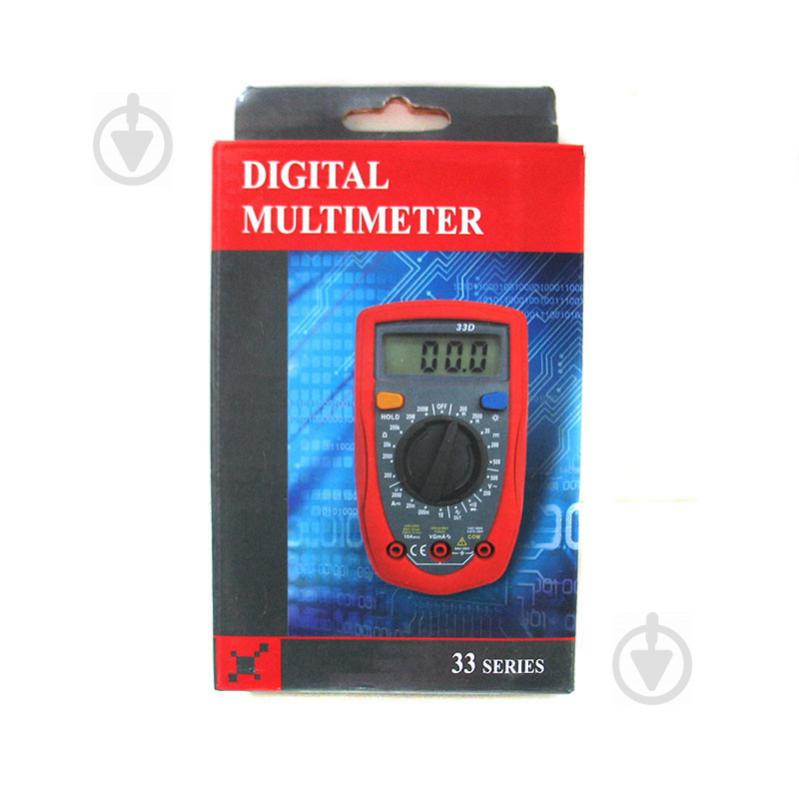 Мультиметр тестер цифровой HLV UT33D DT (008286) - фото 4